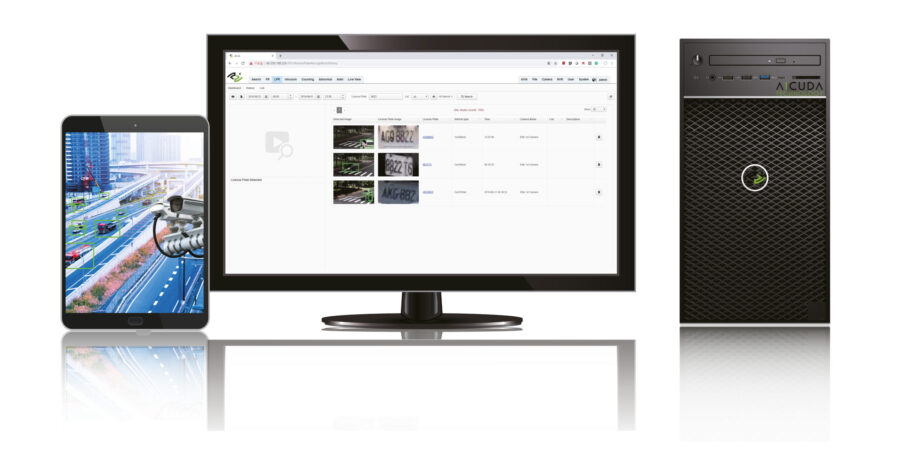 AIVA-LPR 130 License Plate Recognition Appliance AIVA-A001LPR130